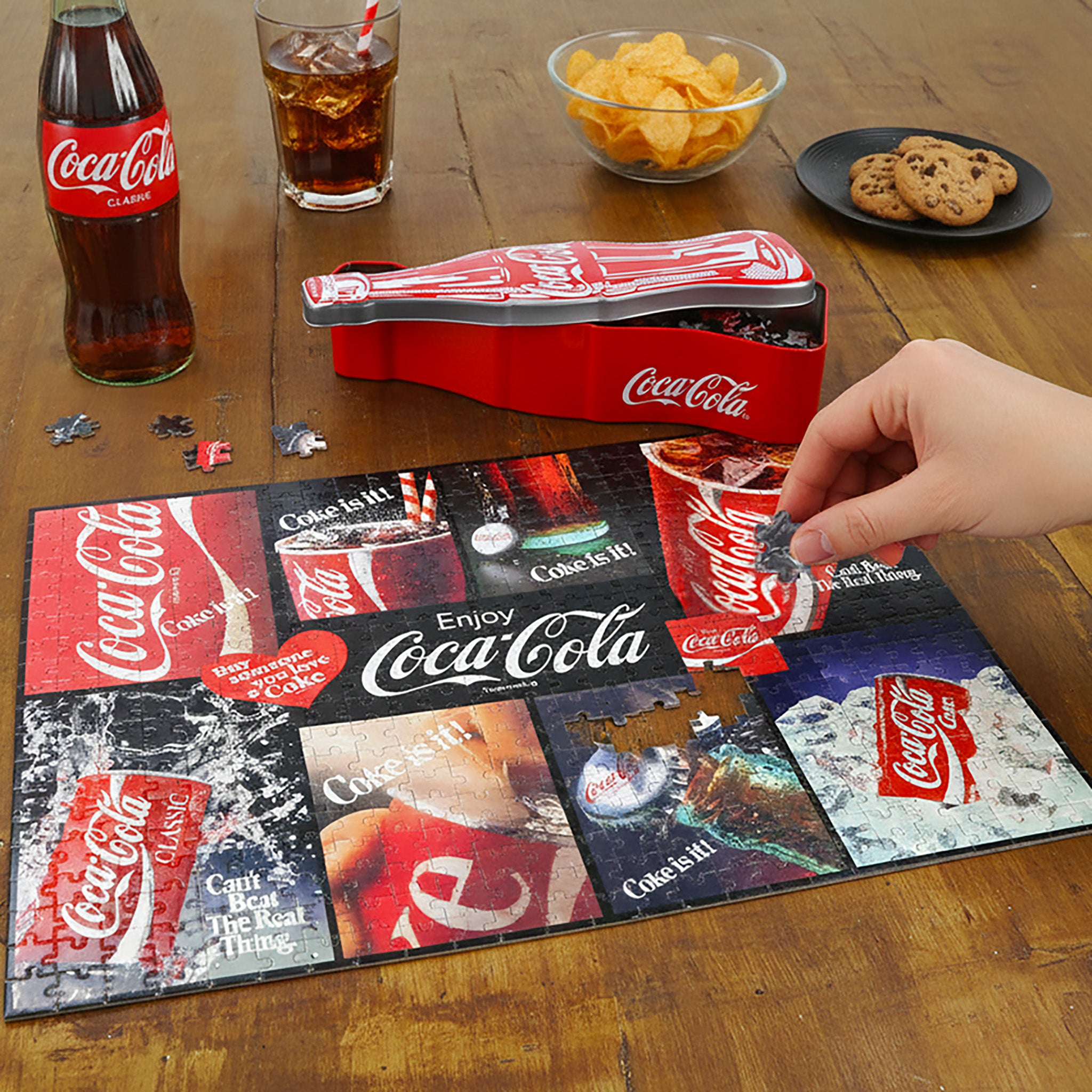 Coca-Cola Jigsaw Puzzle | 500 Piece | Great Retro Gift – Kimm & Miller