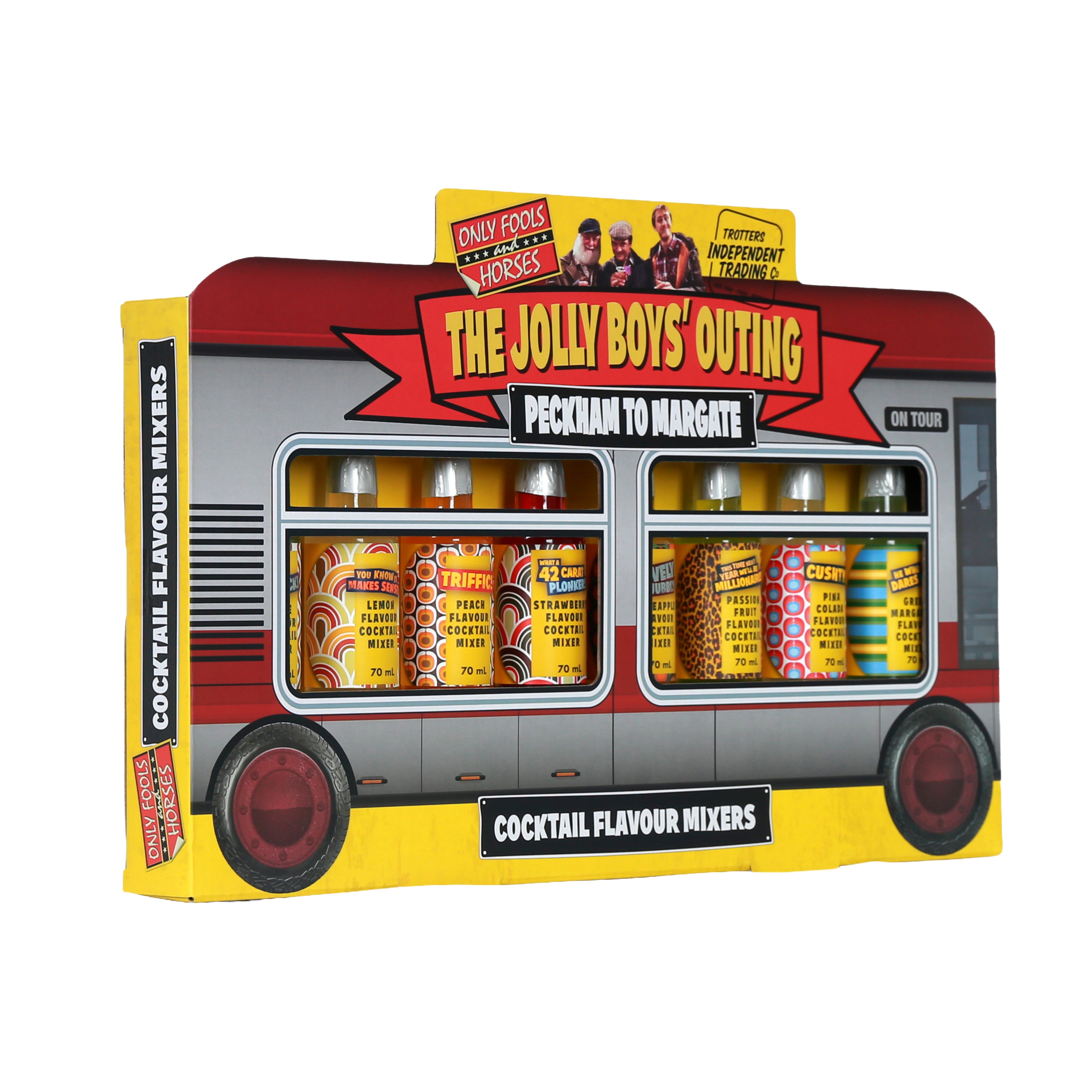 Only Fools And Horses 8 Cocktail Syrups In Shaped Box