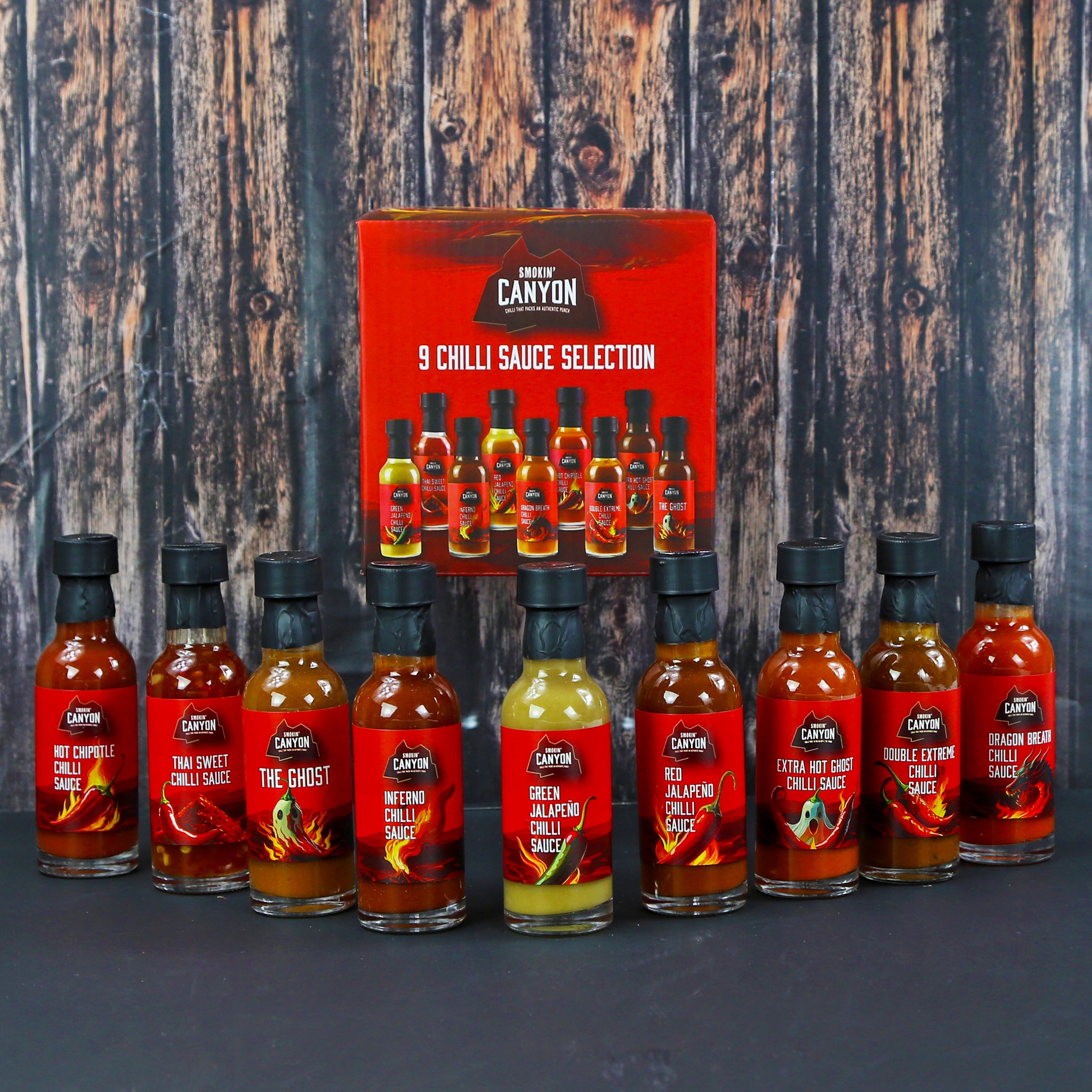 9 Hot Sauce Selection Gift Set