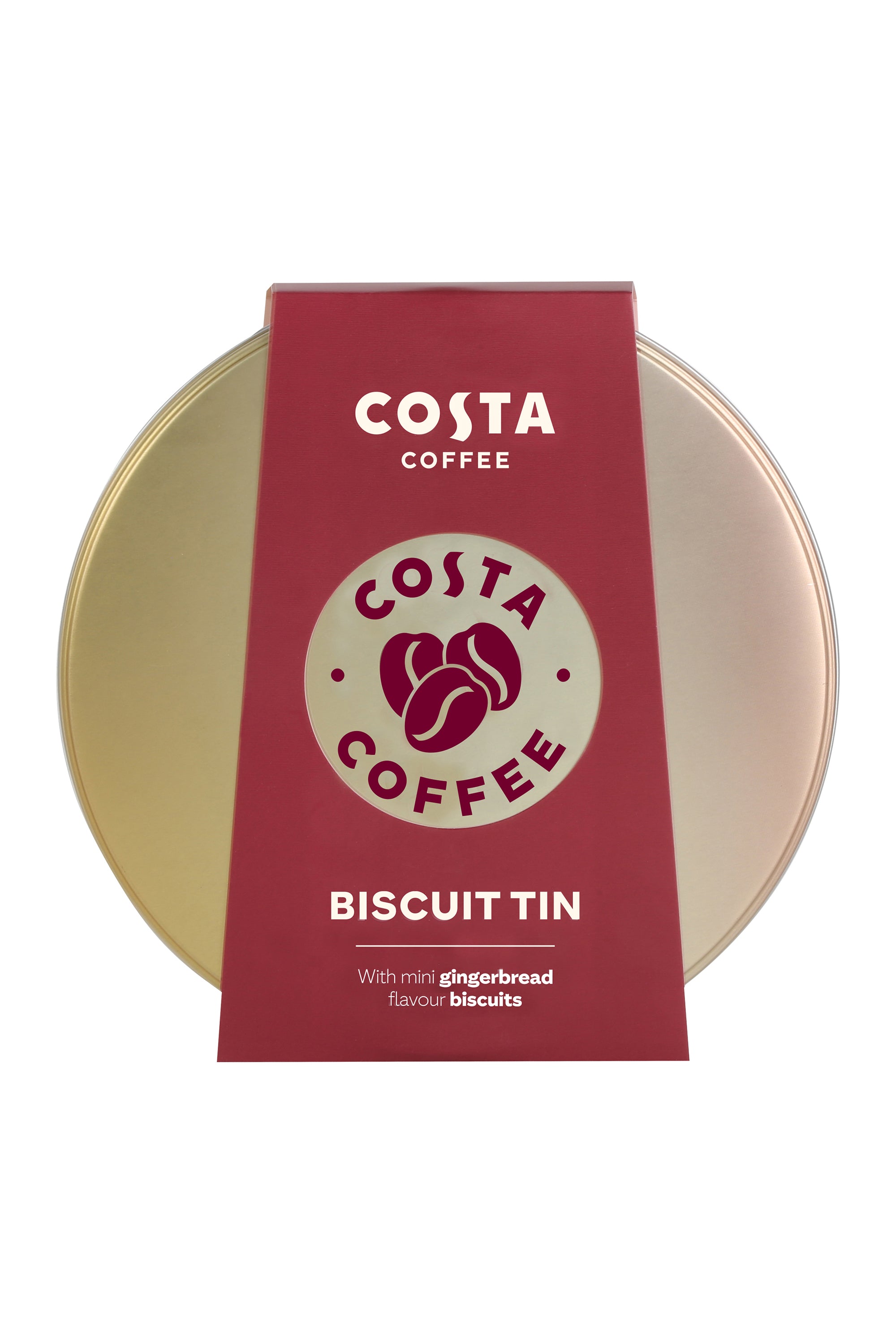 Costa Coffee Gingerbread Mini Biscuit Gift Tin 300g