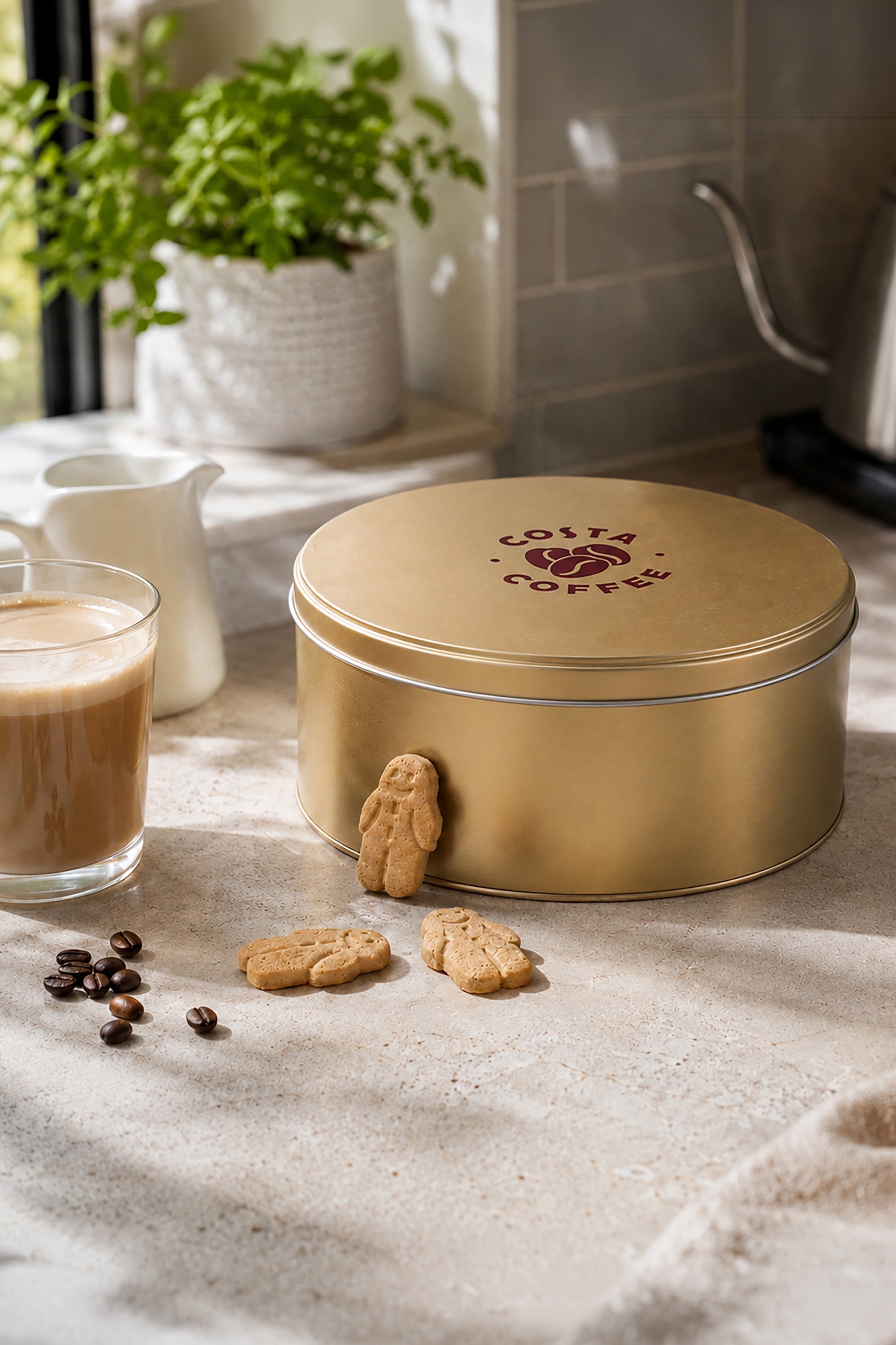 Costa Coffee Gingerbread Mini Biscuit Gift Tin 300g