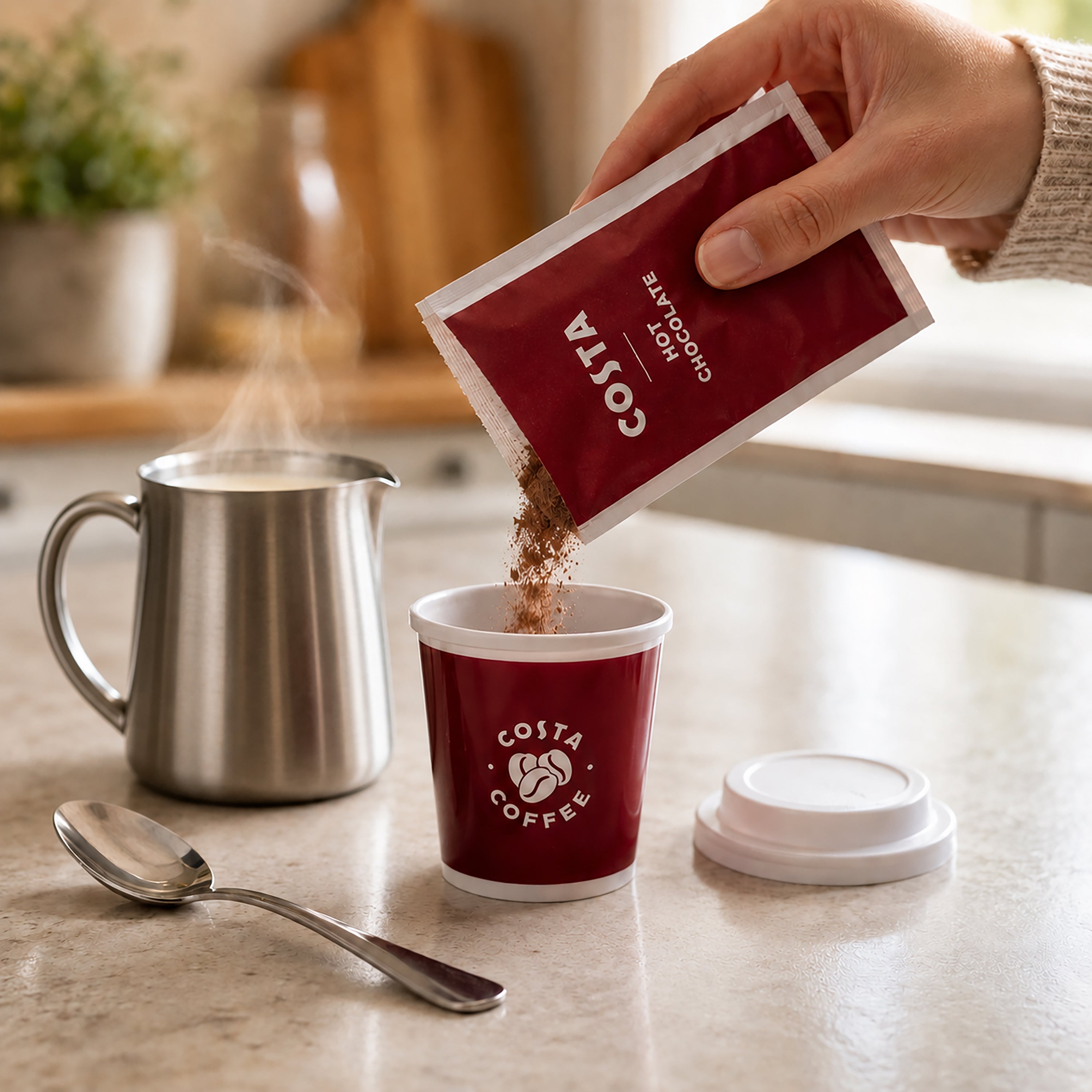 Costa Coffee 'Mini Hot Chocolate' Cup Gift Set