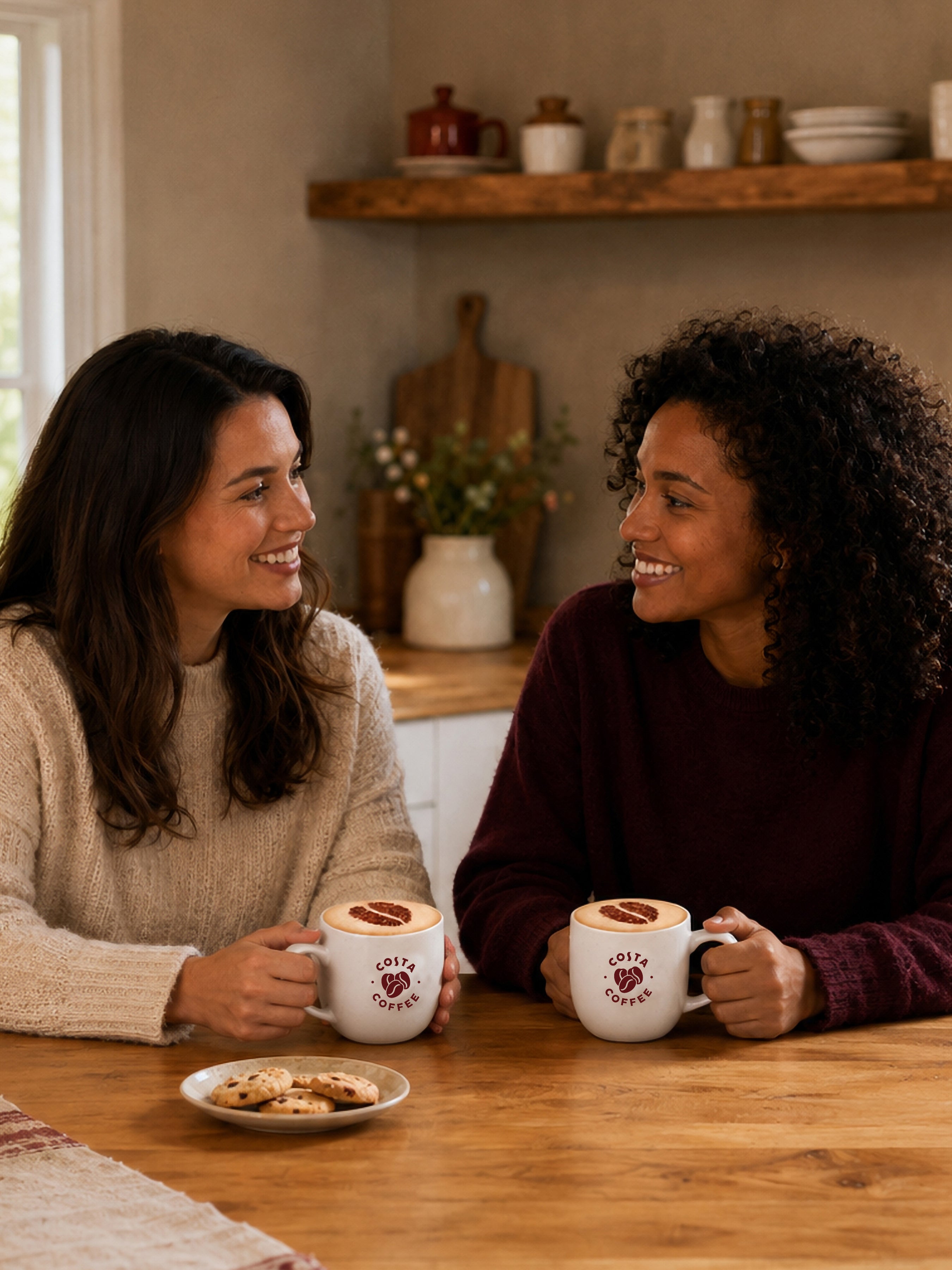 Costa Coffee 'Hot Chocolate for Two' Mug Gift Set