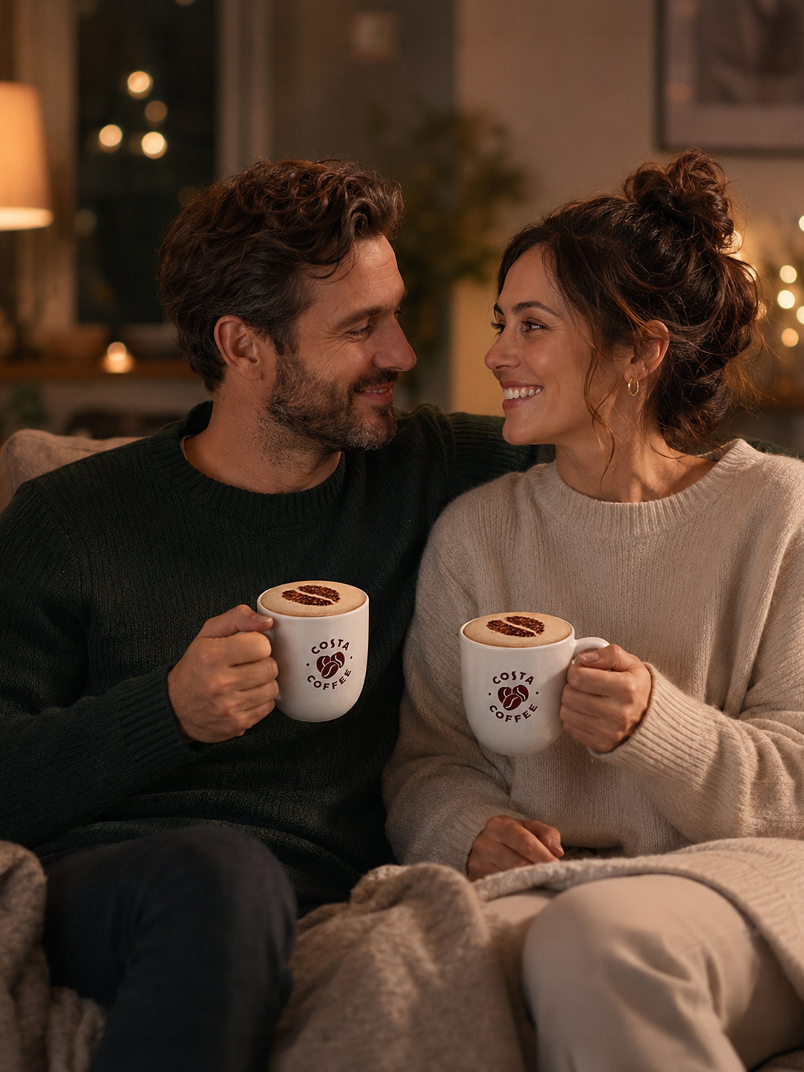 Costa Coffee 'Hot Chocolate for Two' Mug Gift Set