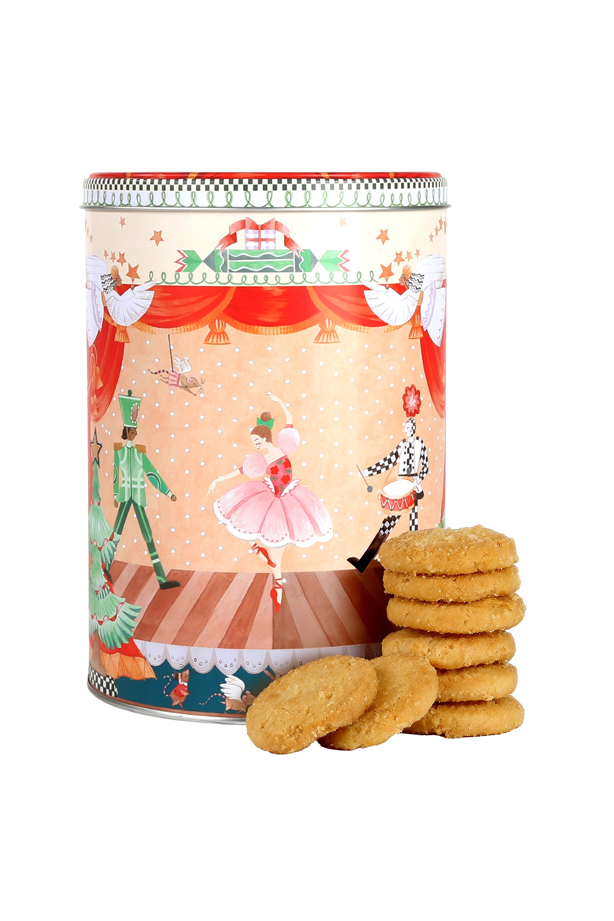 Cath Kidston Nutcracker Shortbread Biscuits Tin