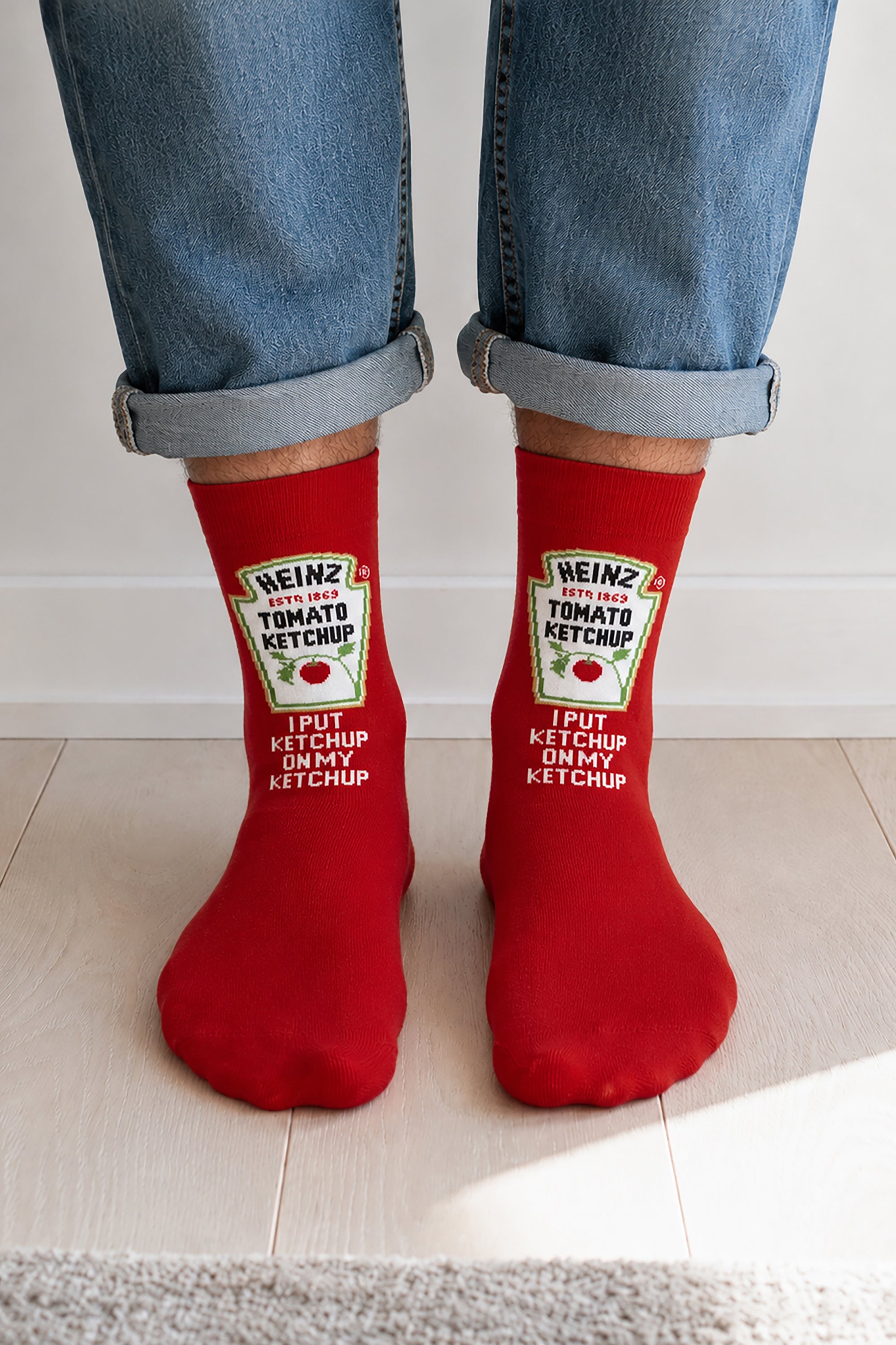 Heinz Tomato Ketchup Mug and Socks Gift Set
