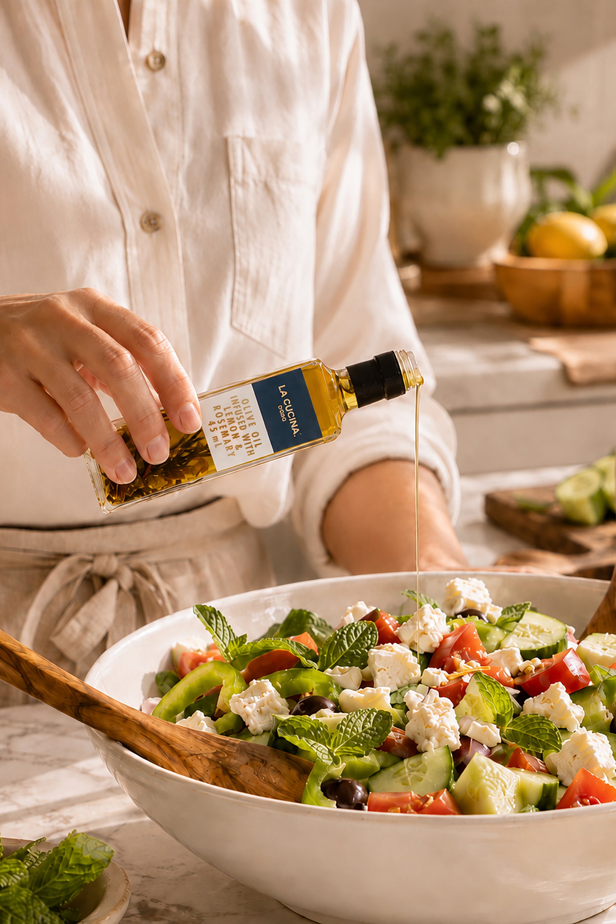 La Cucina 5 Pack Infused Oil and Vinegar Tasting Gift Set