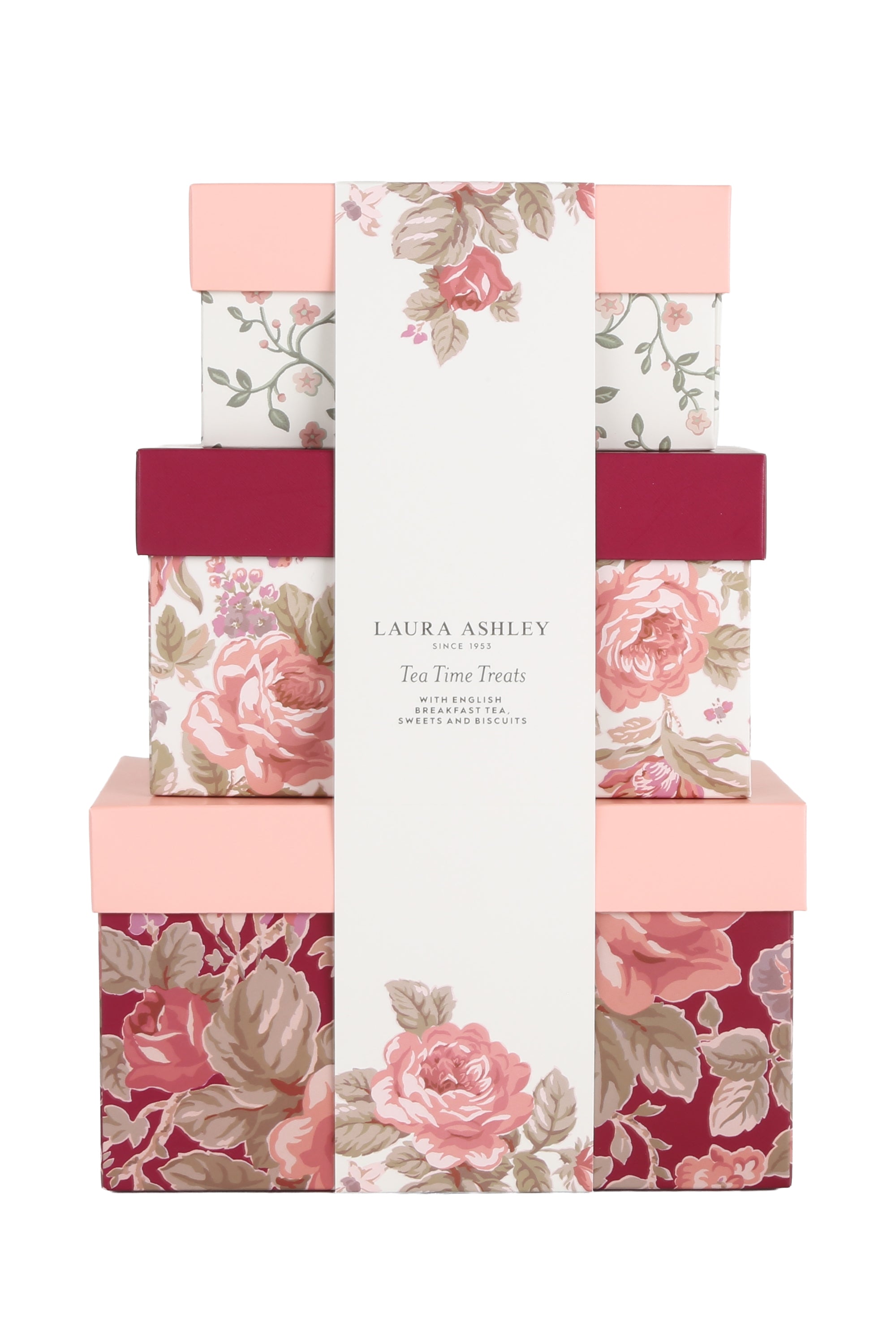 Laura Ashley 'Afternoon Tea Treats' Stacking Box Gift Set