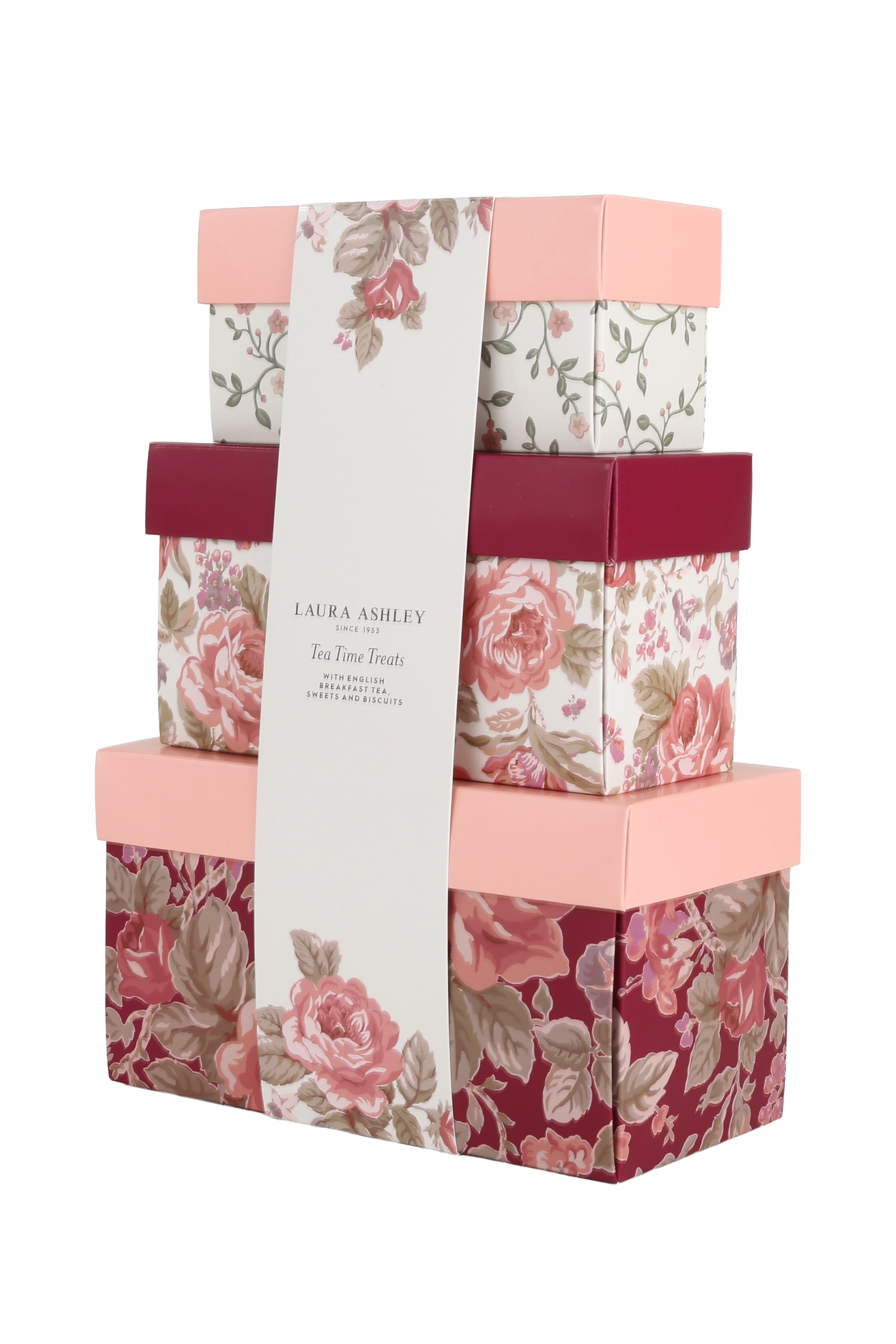 Laura Ashley 'Afternoon Tea Treats' Stacking Box Gift Set