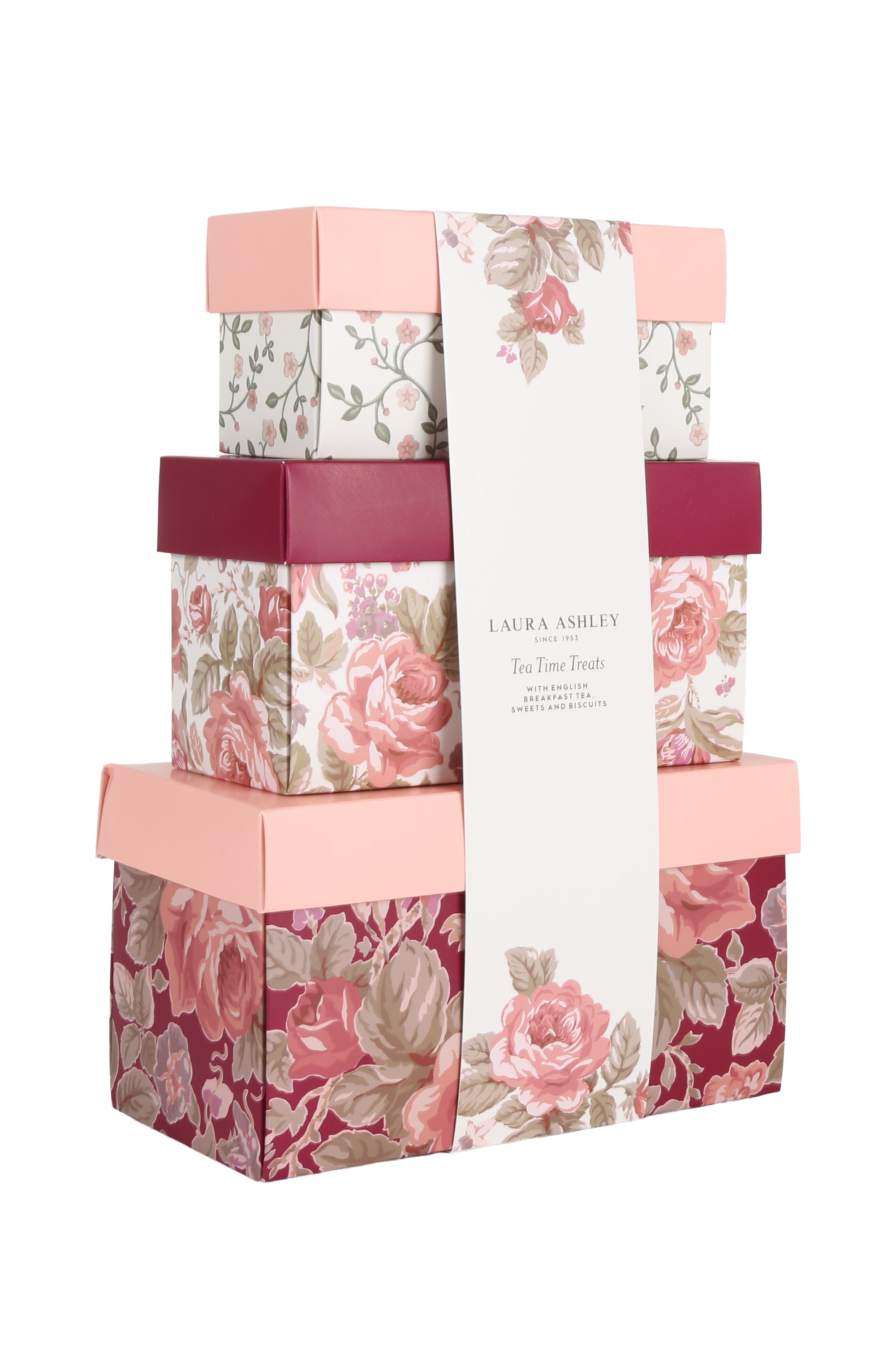 Laura Ashley 'Afternoon Tea Treats' Stacking Box Gift Set