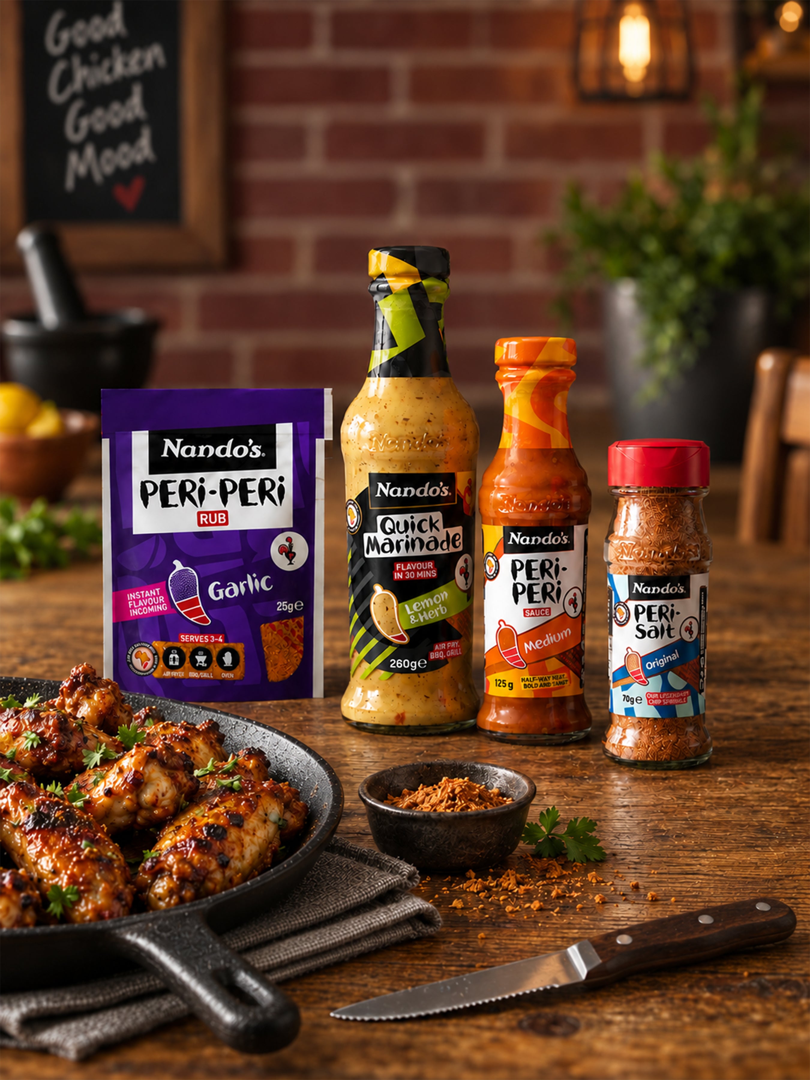 'PERi-Essentials' Sauce Rub and Salt Gift Set