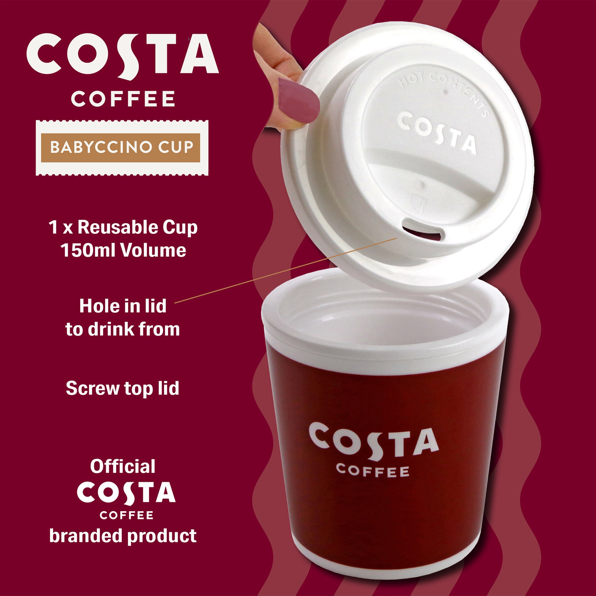 Costa Coffee Babyccino Cup Gift Set