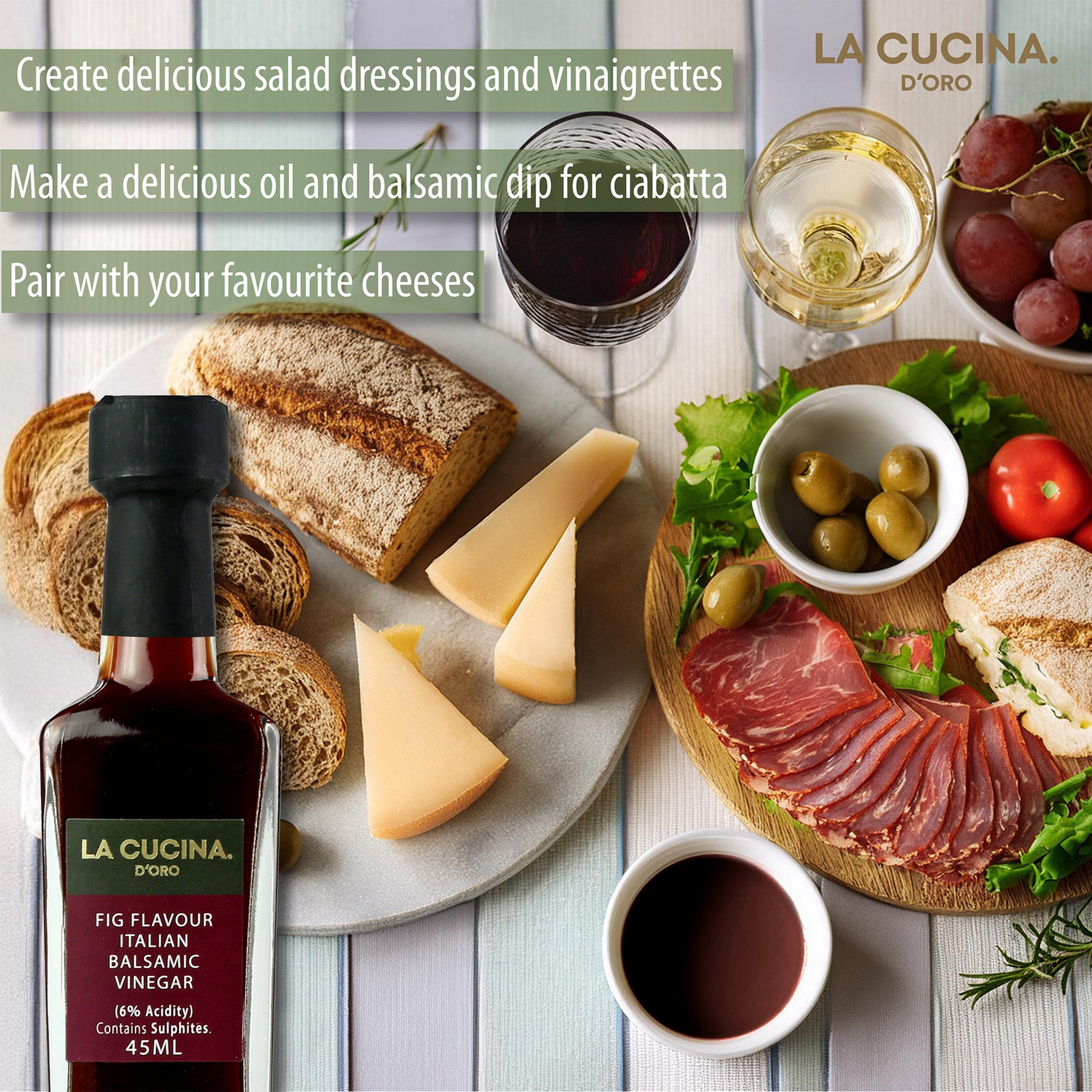 Flavoured Italian Balsamic Vinegar Gift Set