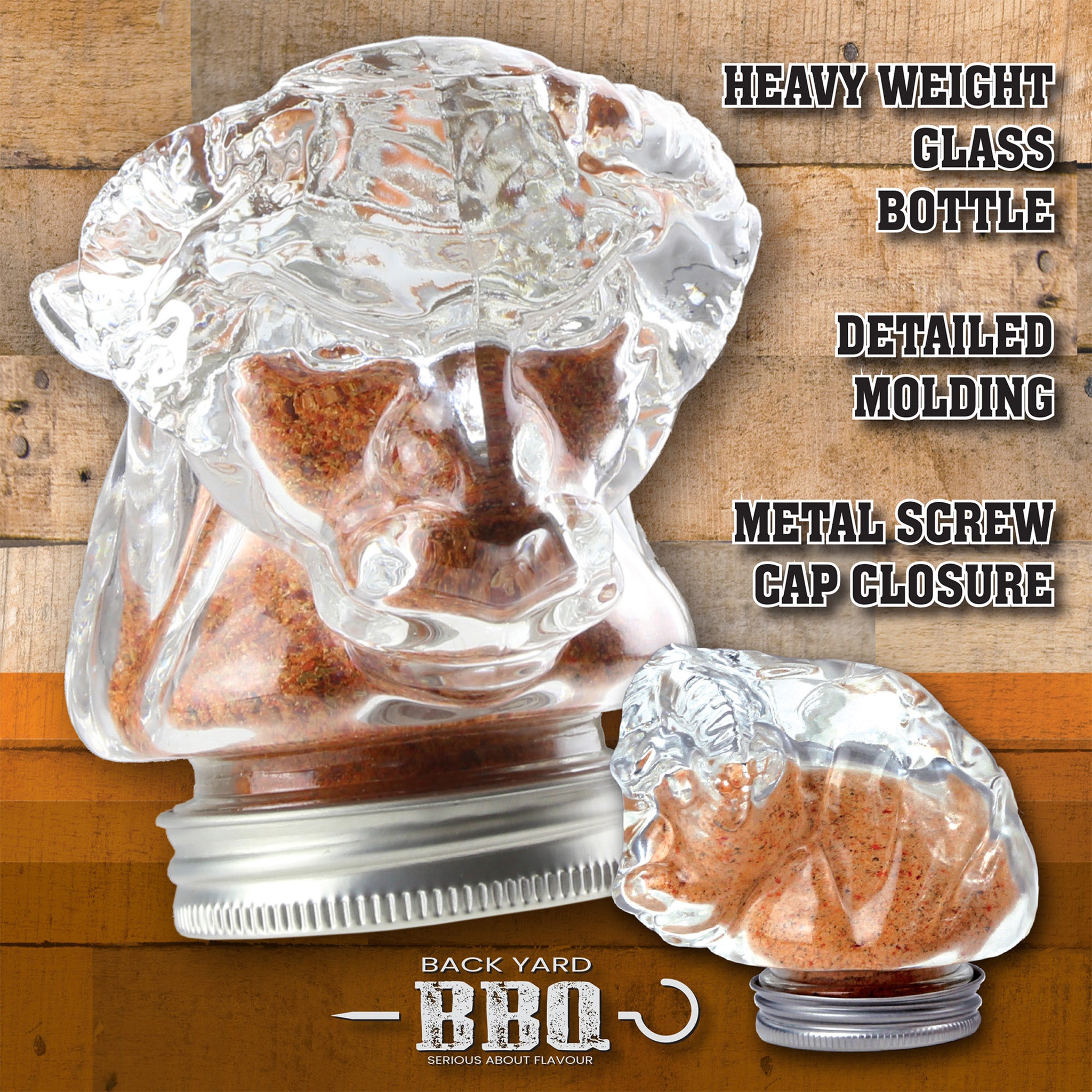 Bull's Head Barbecue Steak Rub Trio Gift Set