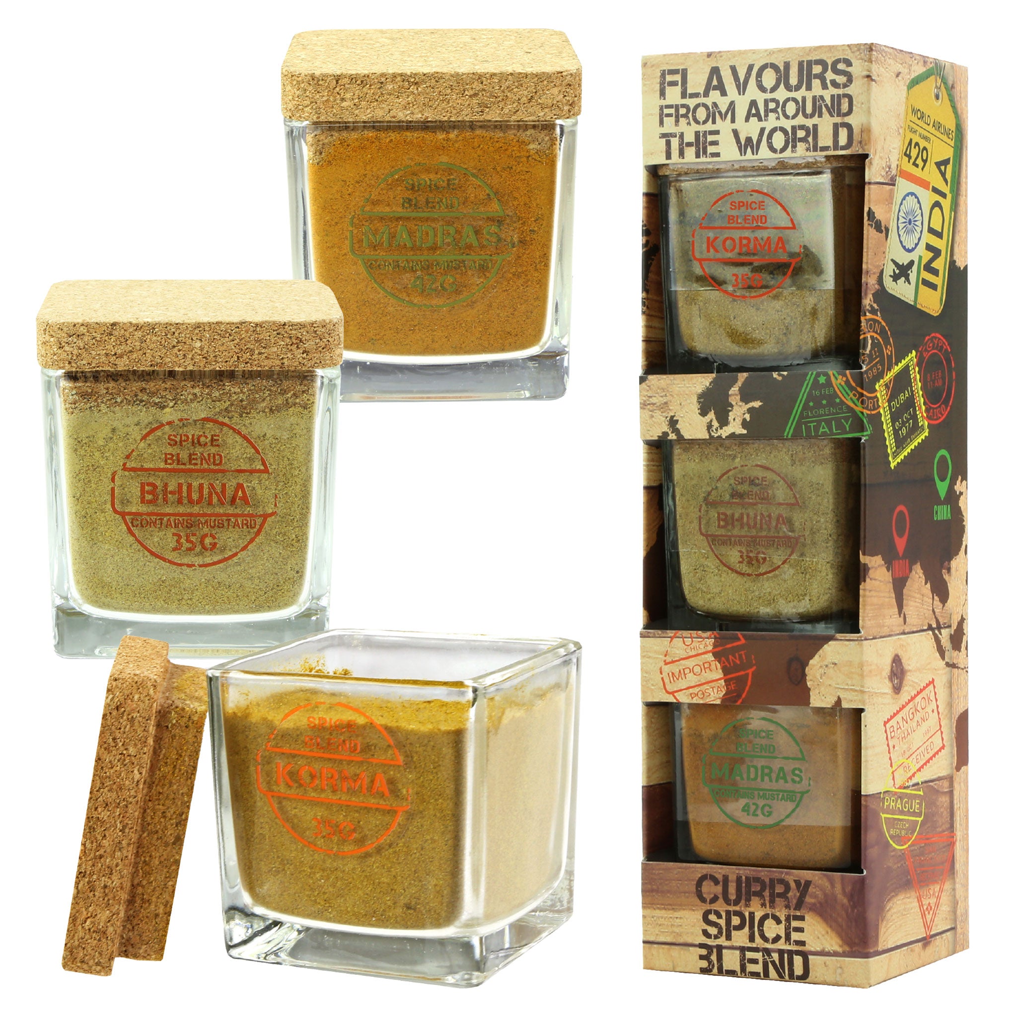 Curry Spice Trio Gift Set