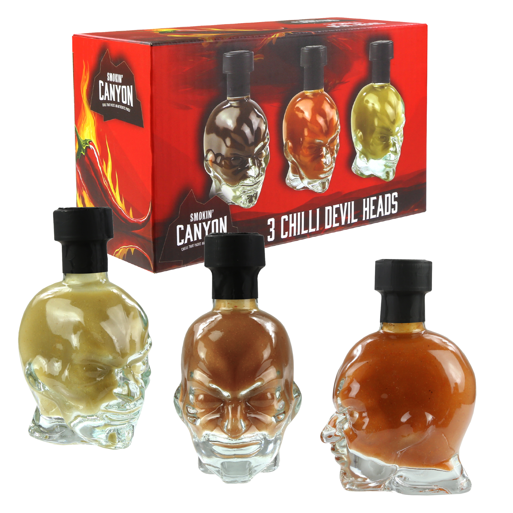 Devil Hot Chilli Sauce Selection Pack