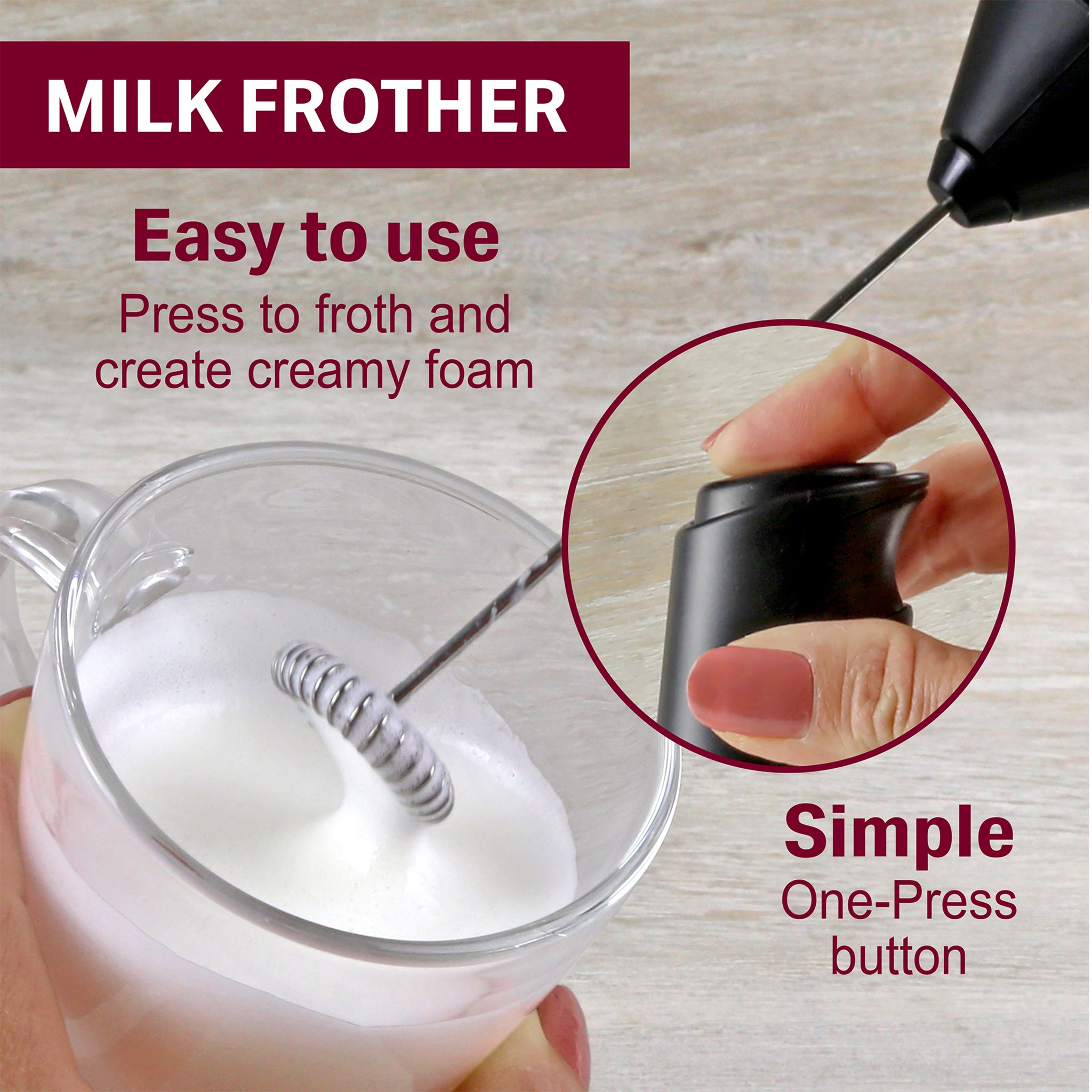 Costa Coffee Latte Glass & Milk Frother Gift Set