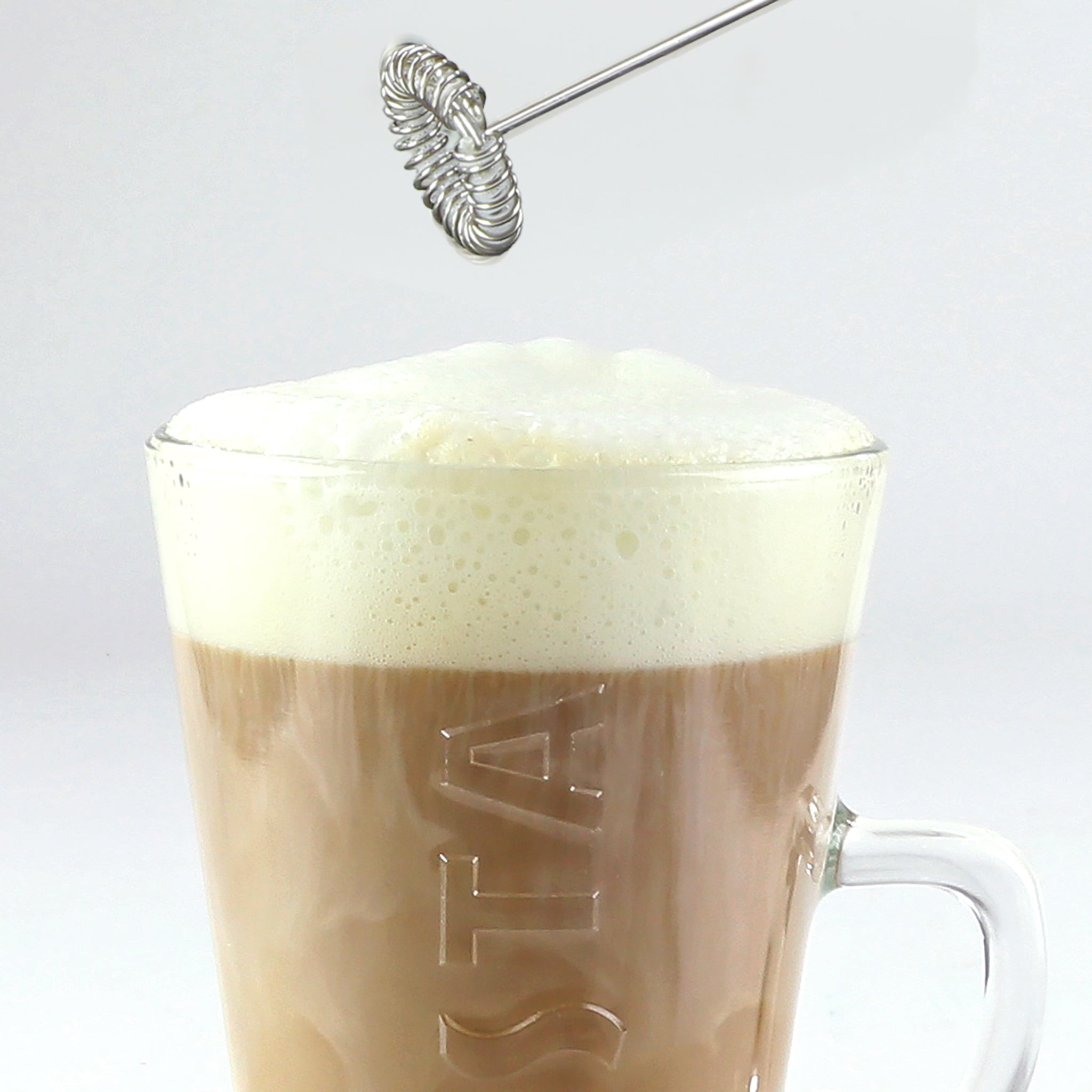 Costa Coffee Latte Glass & Milk Frother Gift Set