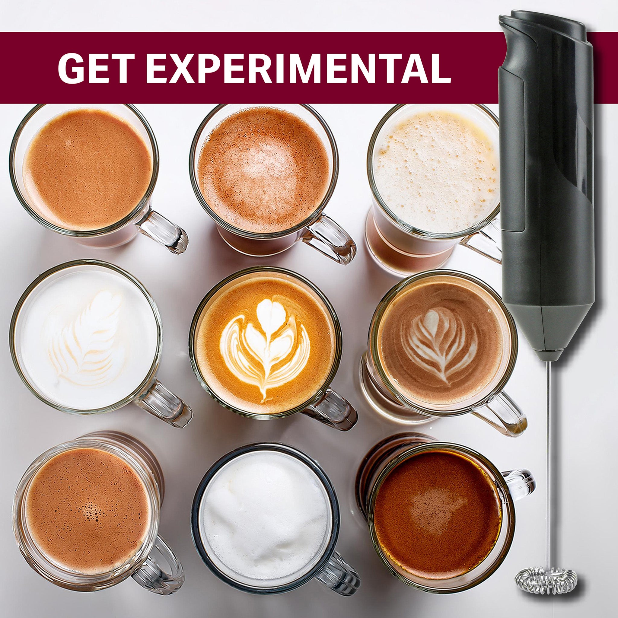 Costa Coffee Latte Glass & Milk Frother Gift Set
