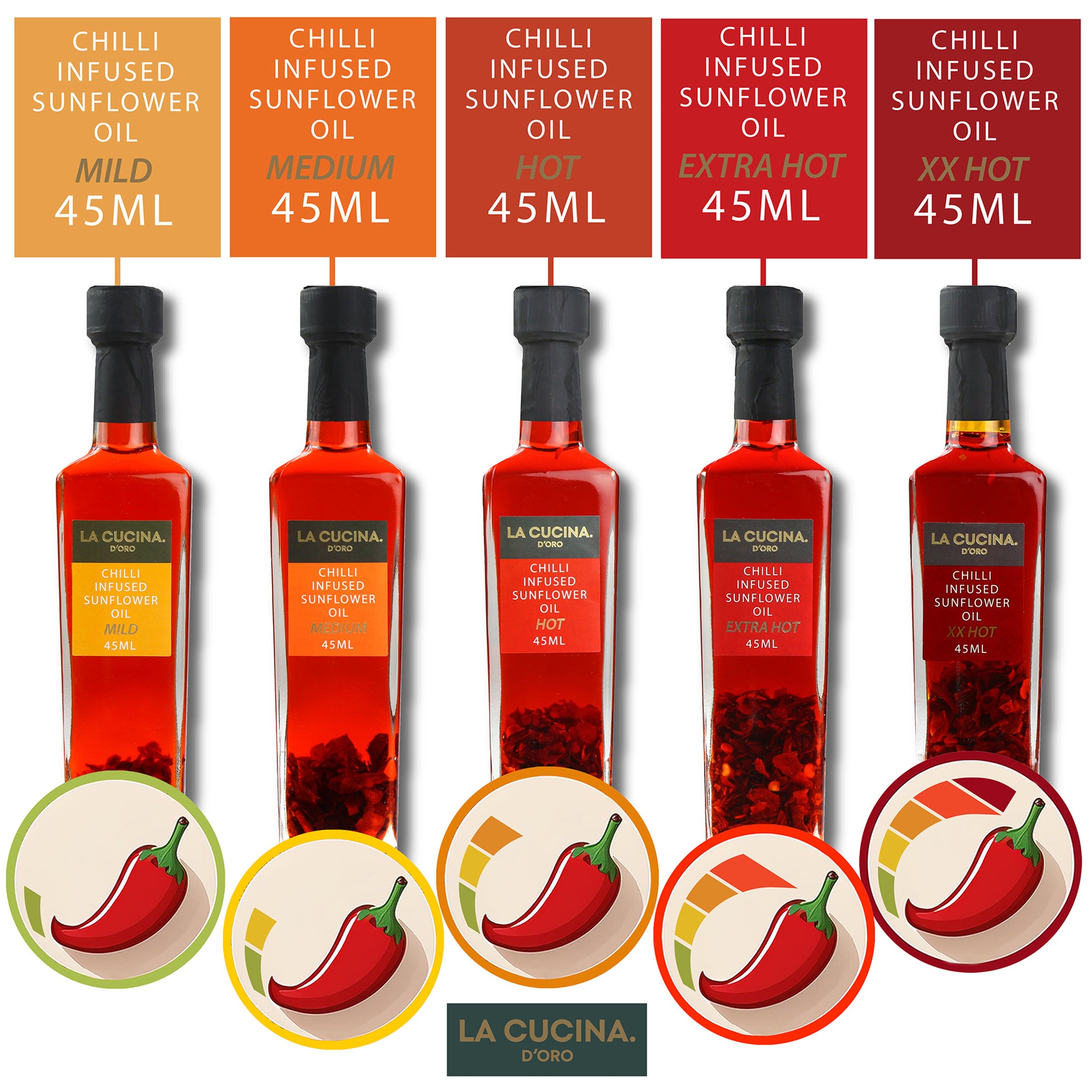 Chilli Infused Oil Gift Set