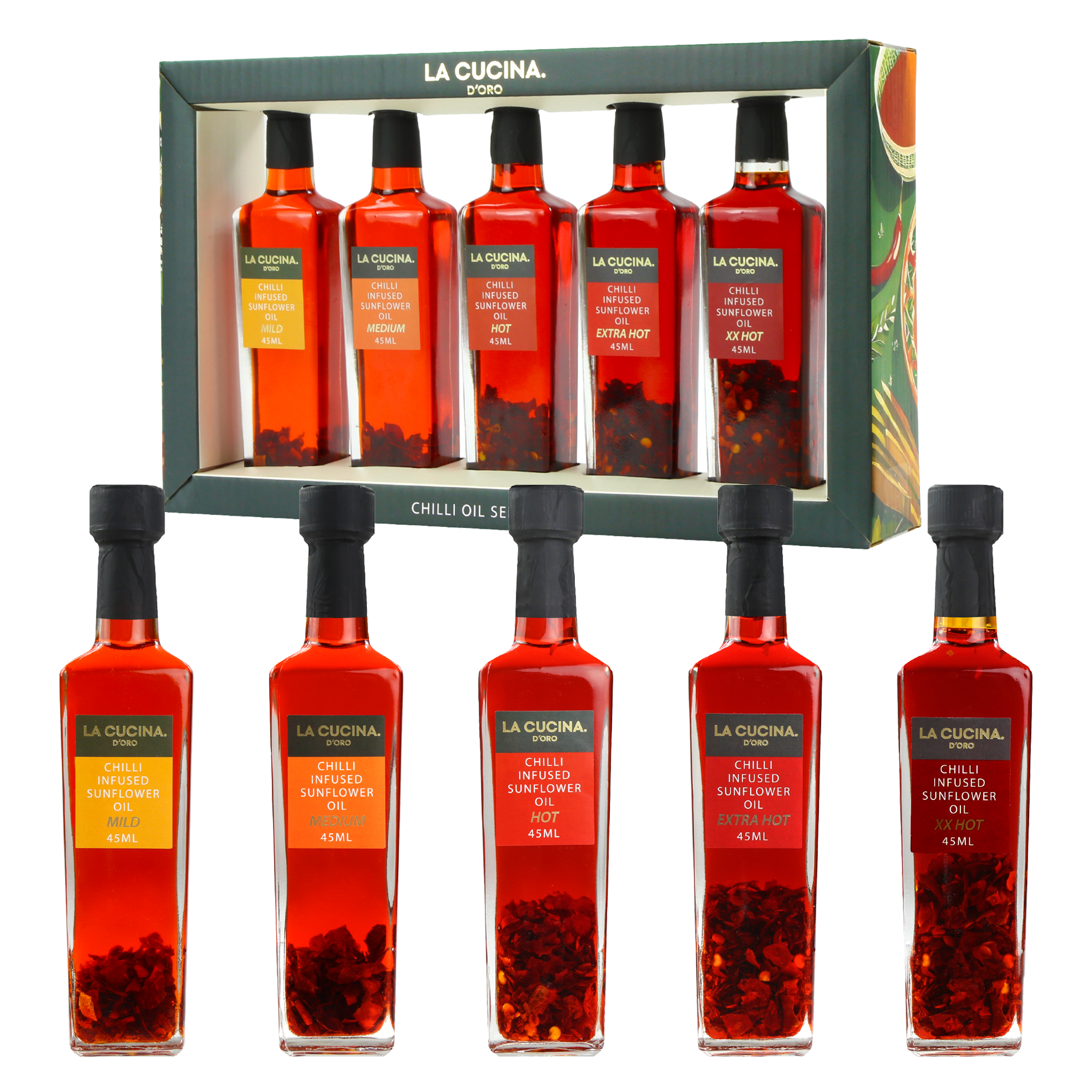 Chilli Infused Oil Gift Set