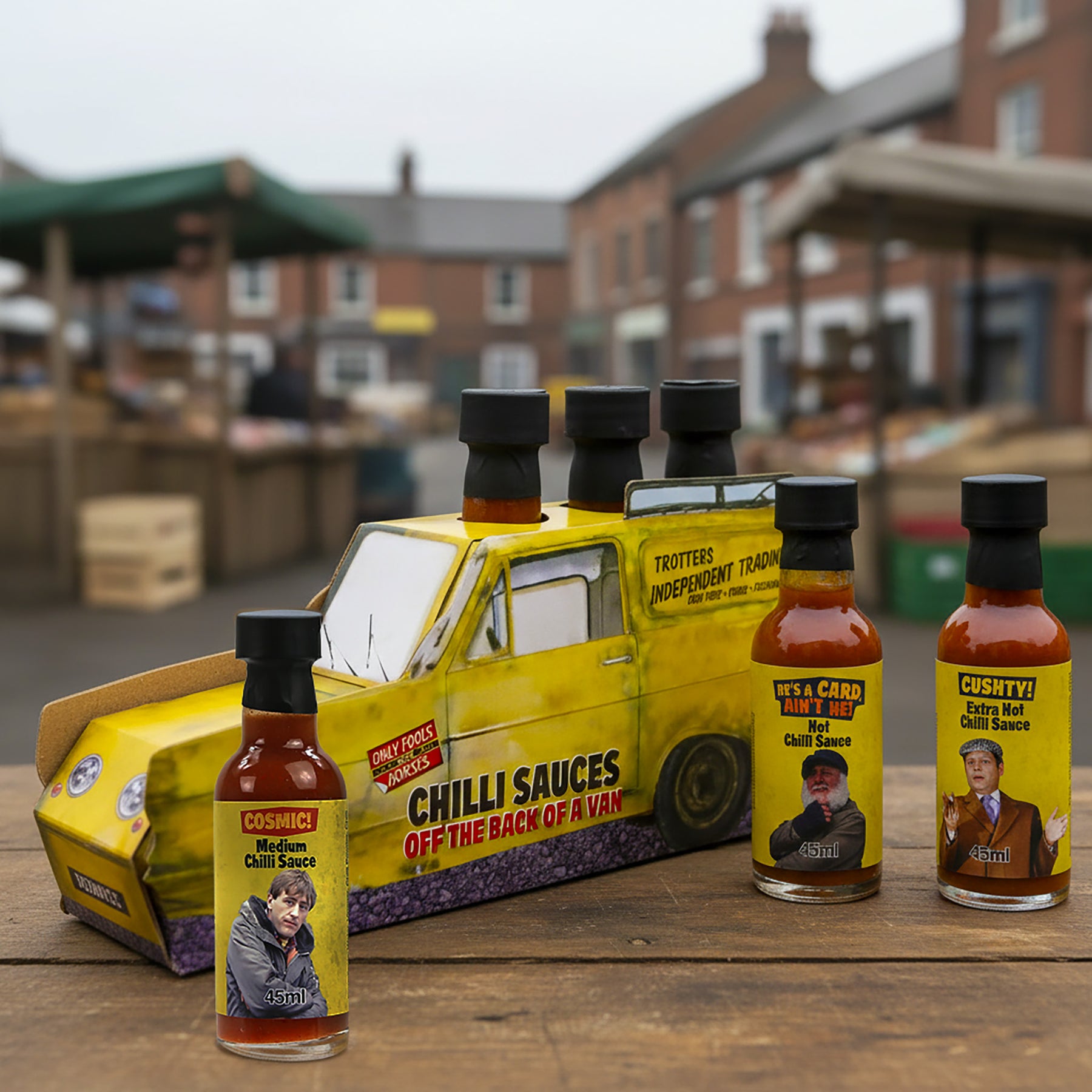 Only Fools and Horses Hot Sauce Trio Gift Set