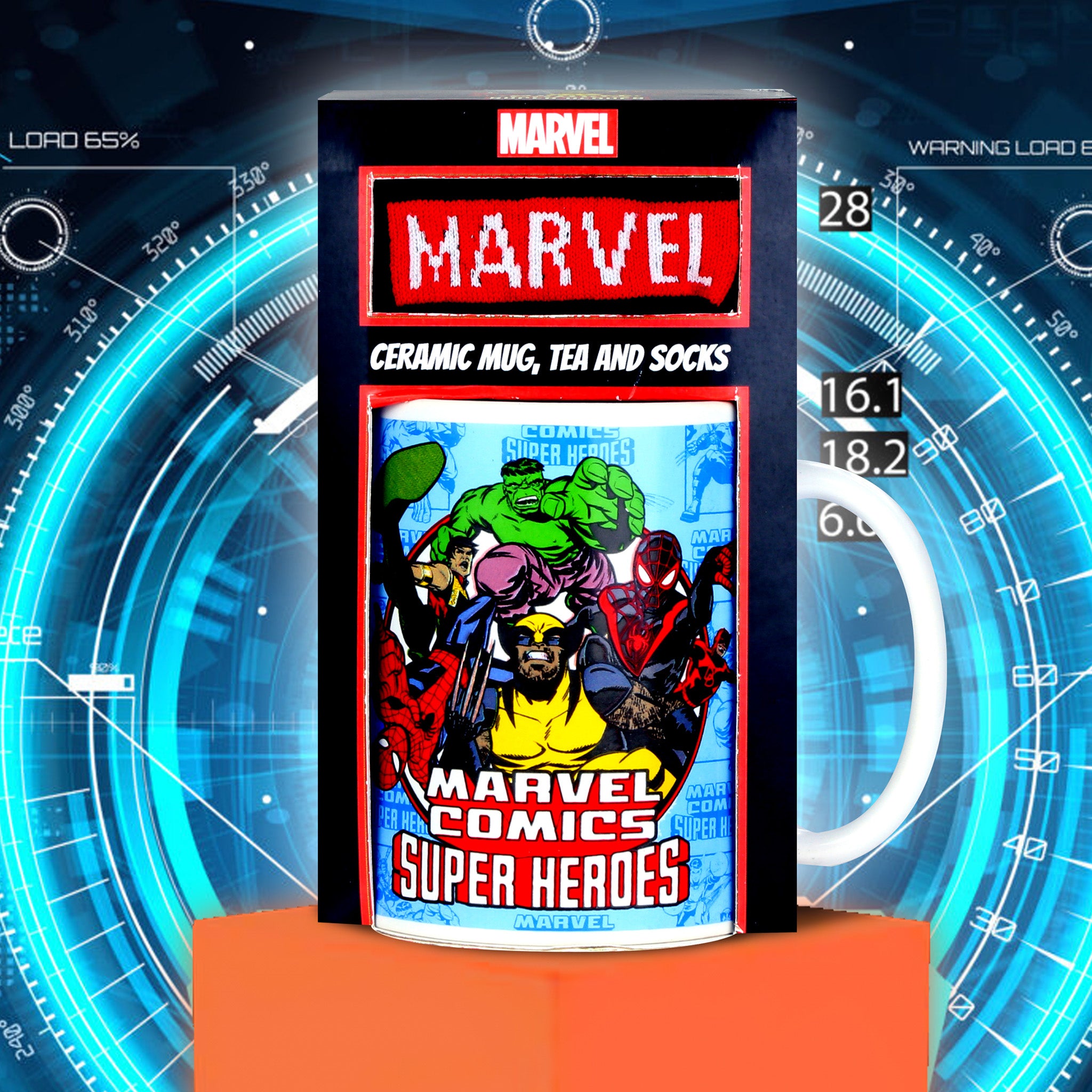 Marvel Mug and Socks