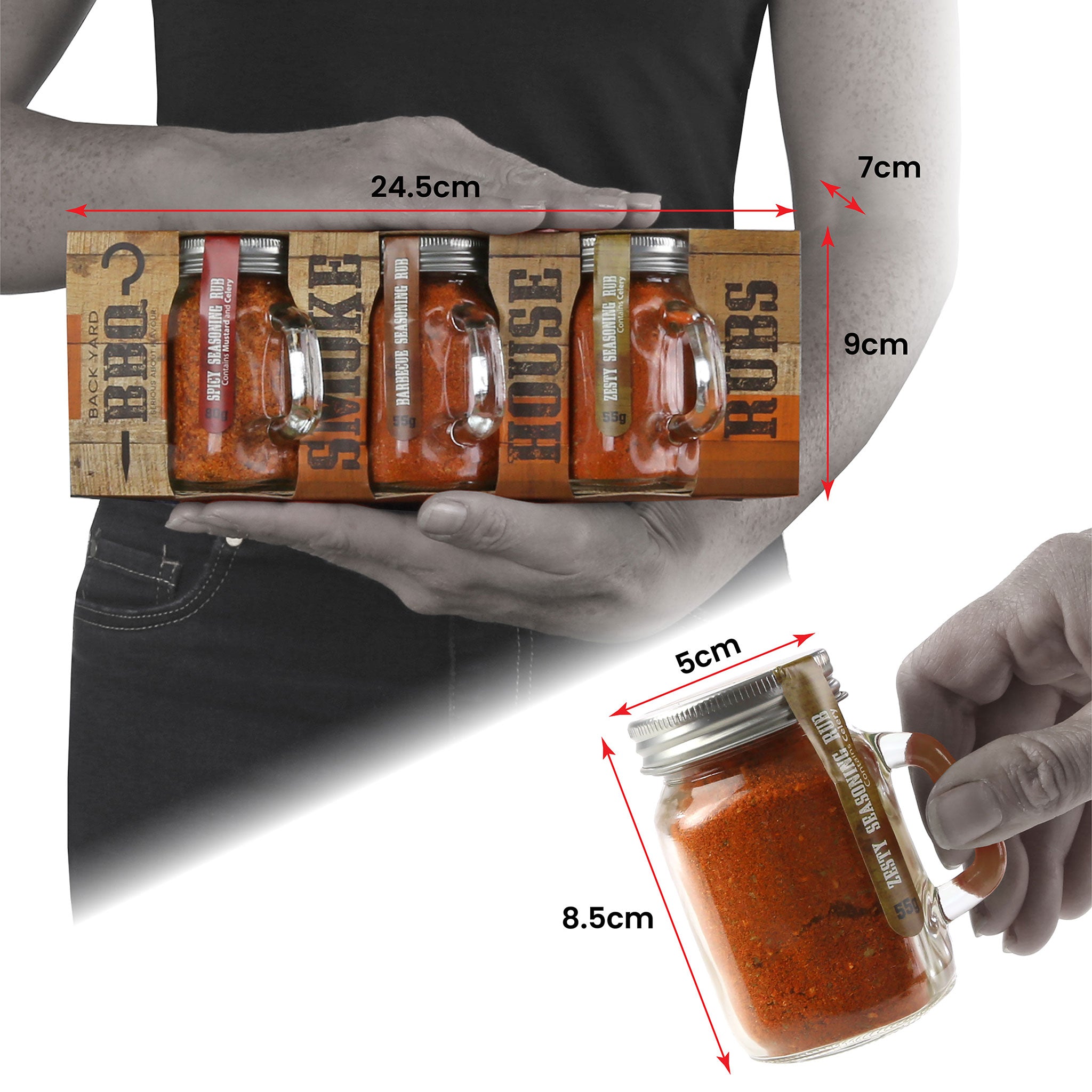 BBQ Spice Rub Trio Gift Set