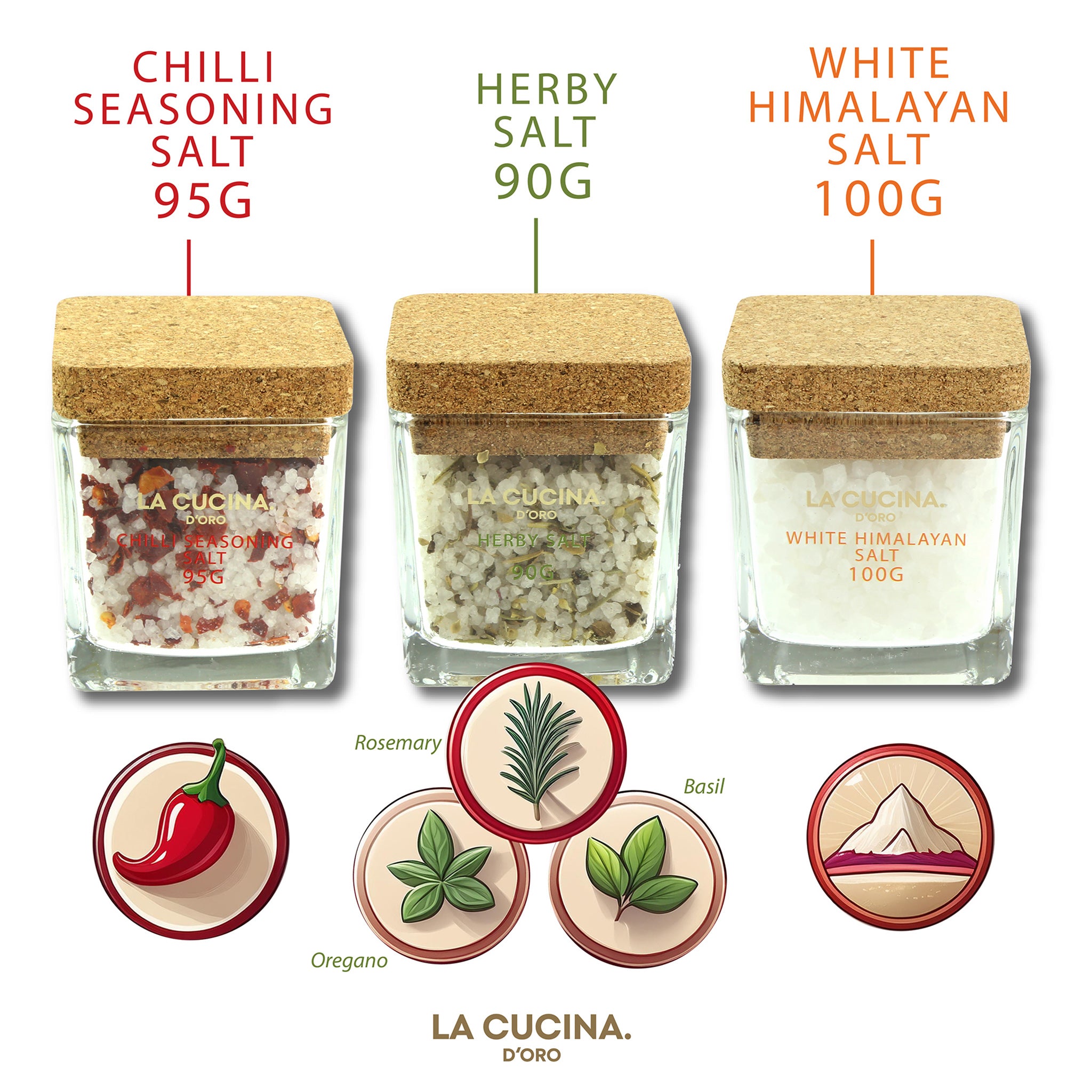 Flavoured Salt Trio Gift Set