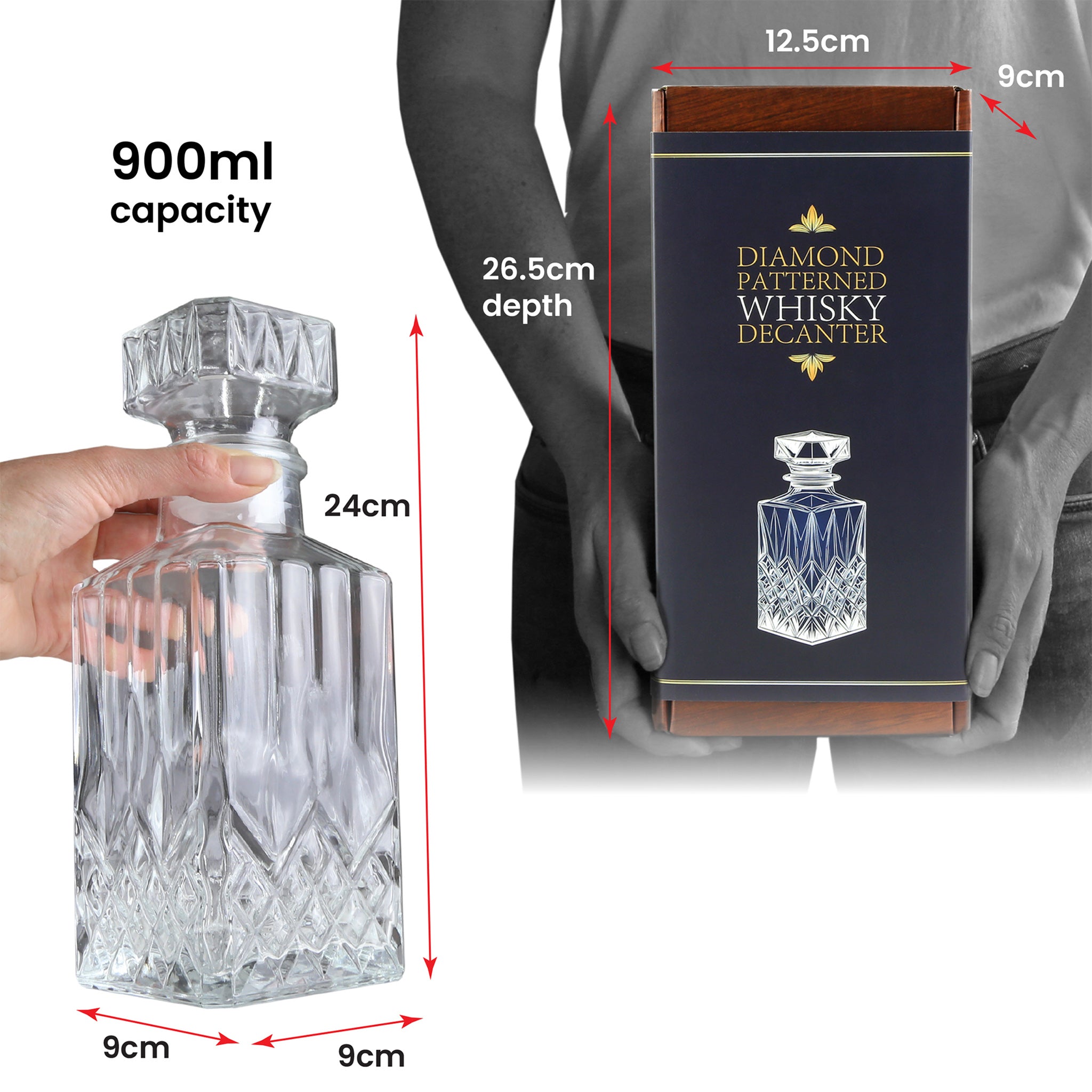 Classic Whisky Decanter Gift Set