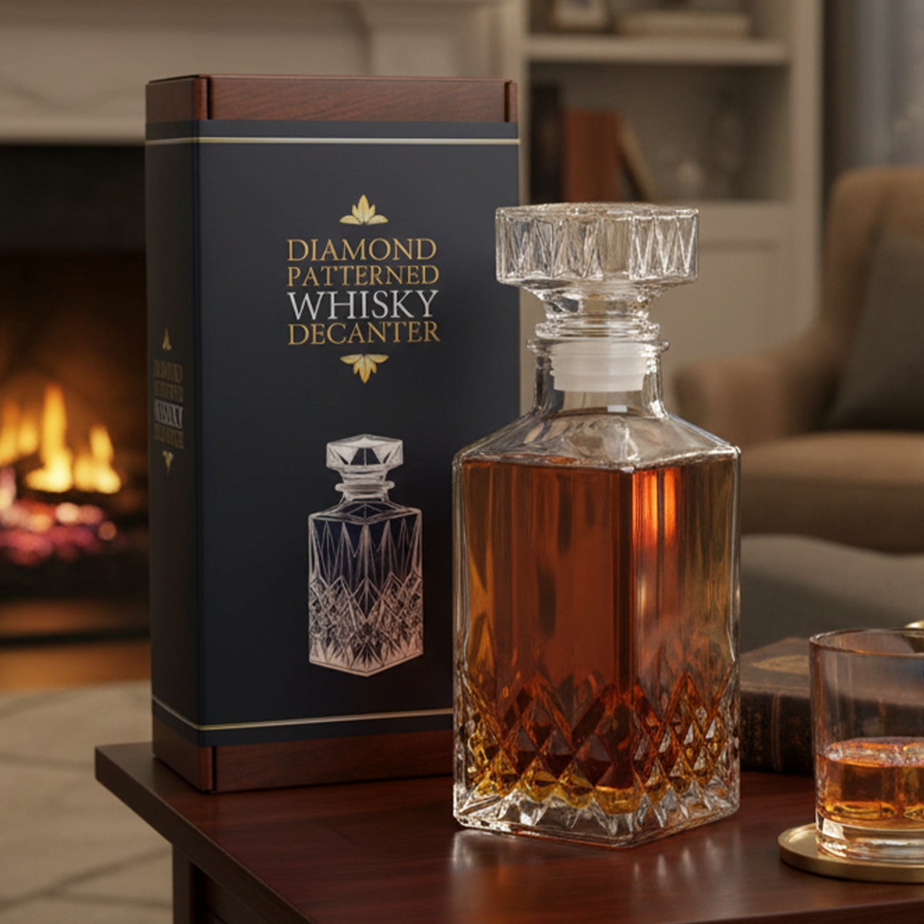 Classic Whisky Decanter Gift Set